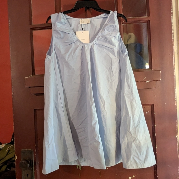 Dissh 'Gabby'  cornflower blue cotton mini NWT - Picture 7 of 13